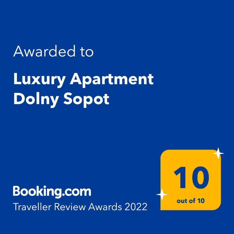 Eternity Luxury Apartment Dolny Sopot Eksteriør billede